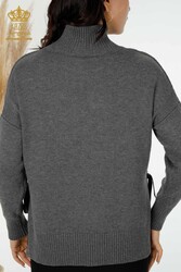 14GG Corespun Prodotto Maglieria Allacciatura Dettagliato Produttore Abbigliamento Donna - 30000 | Tessuto reale - Thumbnail