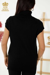 14GG Corespun Produced Knitwear Sweater Turtleneck Women's Clothing Manufacturer - 30242 | Real Textile - Thumbnail