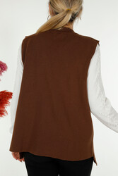 Produttore di abbigliamento da donna ricamato floreale in maglieria d'élite in viscosa prodotta 14GG - 30644 | Vero tessuto - 8