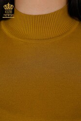 14GG Prodotto in viscosa Elite Maglieria Collare in piedi Abbigliamento femminile - 16168 | Tessuto reale - Thumbnail