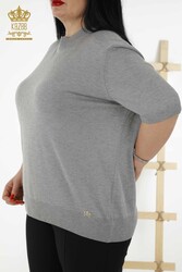 14GG Prodotto in viscosa Elite Maglieria Collare in piedi Abbigliamento femminile - 16168 | Tessuto reale - Thumbnail