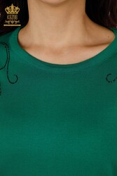 14GG Produzierter Viskose-Elite-Strickwaren-Radsportkragen-Damenbekleidungshersteller - 30188 | Echtes Textil - Thumbnail