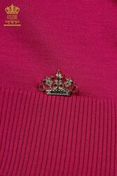 14GG Produced Viscose Elite Knitwear American Model Women's Clothing - 16271 | Real Textile - Thumbnail