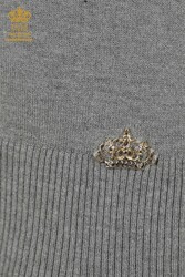 14GG Produced Viscose Elite Knitwear American Model Women's Clothing - 16271 | Real Textile - Thumbnail