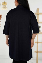 14GG Produjo Viscose Elite Knitwear Cardigan Pocket Detalle de ropa de mujer Fabricante - 30047 | Textiles reales - Thumbnail