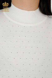 14GG Produced Viscose Elite Knitwear Fabricante de ropa de mujer con cuello alto - 30014 | Textiles reales - Thumbnail