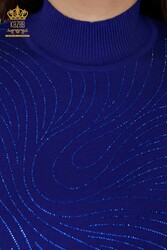 14GG Produit Viscose Elite Knitwear Stone Brodé Fabricant de vêtements pour femmes - 30018 | Vrai textile - Thumbnail