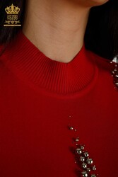 14GG Product Viscose Elite Knitwear Col montant Fabricant de vêtements pour femmes - 16929 | Vrai textile - Thumbnail
