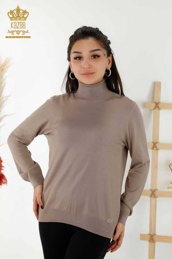 Reel Tekstil - 14GG Viscose Produced -Elite Tricots - Col roulé - Fabricant de vêtements pour femmes - 11122 | Vrai textile