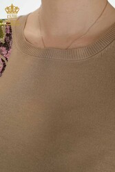 14GG Produced Viscose Elite Strickwaren - Rundhalsausschnitt - Damenbekleidung - 16939 | Echtes Textil - Thumbnail