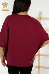 14GG Produzierte Viskose-Elite-Strickwaren - Basic - Mit Logo - Damenbekleidung - 30241 | Echtes Textil - Thumbnail