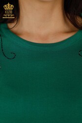 14GG Produzierter Viskose-Elite-Strickwaren-Radsportkragen-Damenbekleidungshersteller - 30210 | Echtes Textil - Thumbnail