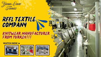 Knitwear Manufacturer from Turkey!!! REEL Textile Company