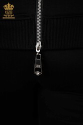 Спортивный костюм с аквалангом и двумя пряжами Производитель женской одежды с капюшоном - 17482 | Настоящий текстиль - Thumbnail