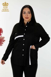 de Transición de Color Producida con Tela de Algodón Lycra Fabricante de Ropa Femenina - 20308 | Textiles reales - Thumbnail
