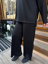 BLS 2804 Toptan Kadın Eşofman Takım Basic Siyah - 5