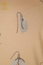Producida en Tela Viscosa Blusa - Escote en V - Ropa de Mujer - 78934 | Textiles reales - Thumbnail