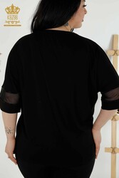 Blusa Producida con Tela Viscosa Patrón Floral Fabricante de Ropa de Mujer - 79059 | Textiles reales - Thumbnail