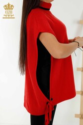پوشاک زنانه یقه اسکی تولیدی 14GG Corespun - 30229 | نساجی واقعی - Thumbnail