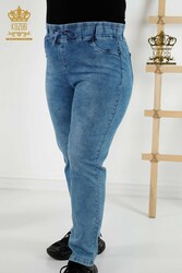 Fabricant de vêtements pour femmes avec des pantalons à taille élastique fabriqués avec du tissu tricoté en lycra - 3699 | Vrai textile - Thumbnail