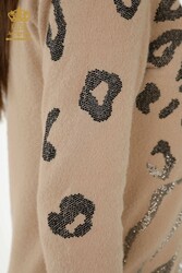 Maglieria Felpa con cappuccio in filato d'angora Produttore di abbigliamento femminile - 40004 | Tessuto reale - Thumbnail