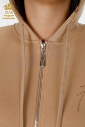 Scuba- und Zwei-Garn-Trainingsanzug mit Reißverschluss, Hersteller von Damenbekleidung – 17426 | Echtes Textil - Thumbnail