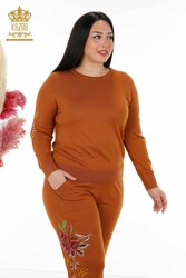 Scuba and Two Yarn Tracksuit Suit Pocket Women's Clothing Manufacturer - 16570 | Real Textile - Thumbnail