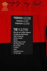 Tasca della camicia Produttore di abbigliamento femminile dettagliato con tessuto in cotone Lycra - 20352 | Tessuto reale - Thumbnail
