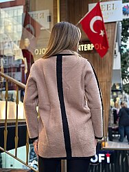 Toptan Kadın Triko Hırka Uzun Vizon - 30444 | REEL TRİKO - 4
