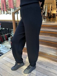 Toptan Kadın Triko Pantolon Basic Siyah - 32958 | REEL TRİKO - Thumbnail