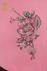 Bluse aus Viskosestoff, Blumenmuster, Hersteller von Damenbekleidung – 79052 | Echtes Textil - Thumbnail