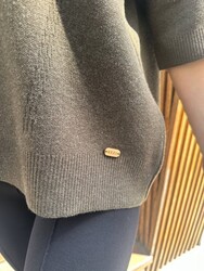 Wholesale Women's Basic Vert Knit Sweater - 32872 | REEL TRİKO - Thumbnail