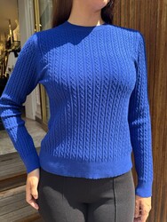 Wholesale Women's Basic Knitted Sweater Saks - 32385 | REEL TRİKO - Thumbnail