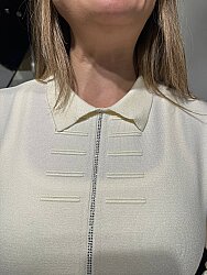 Wholesale Women’s Knit Sweater Stone Embellishments Bone – 32918 | REEL TRİKO - 3